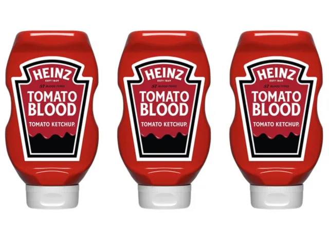 heinz tomato blood ketchup