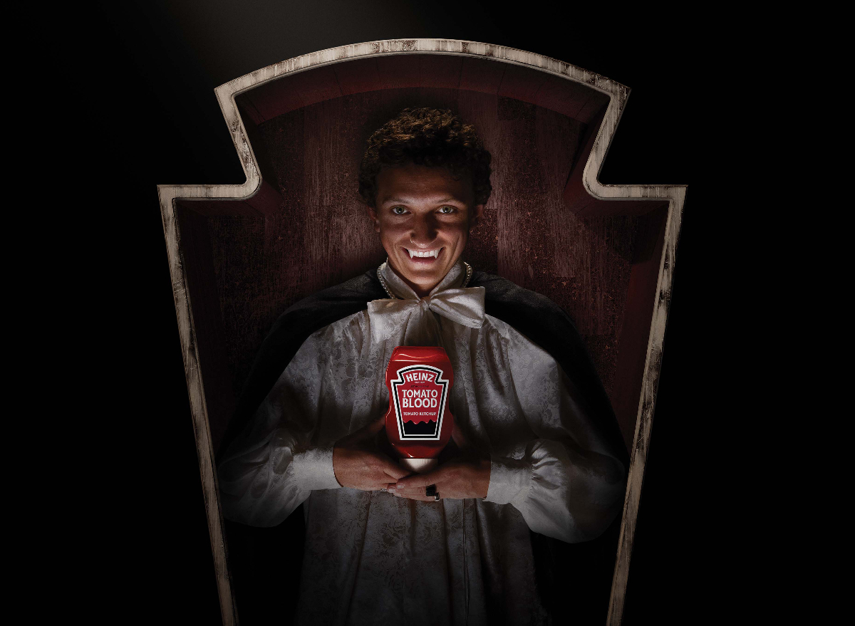heinz tomato blood ketchup vampire campaign