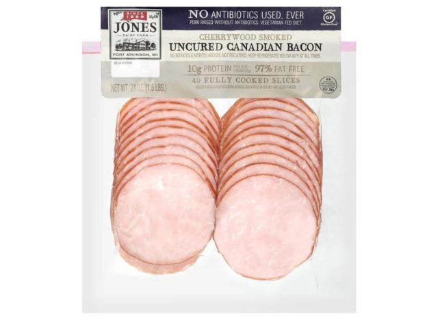 jones dairy farm cherrywood røkt uherdet kanadisk bacon