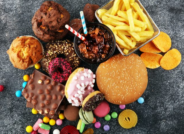 The concept of fast food, things that make you age faster