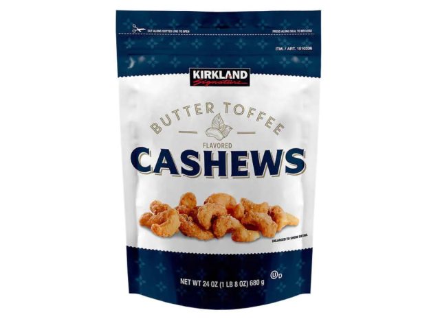 kirkland signature butter toffee cashews