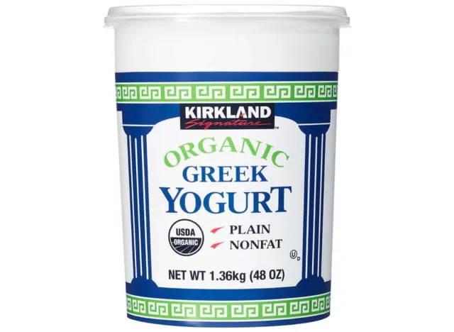 kirkland signature organic. greek yogurt