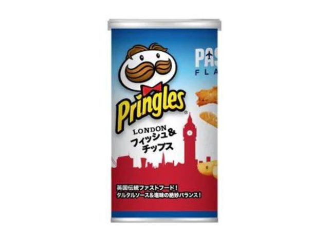 london fish and chips pringles