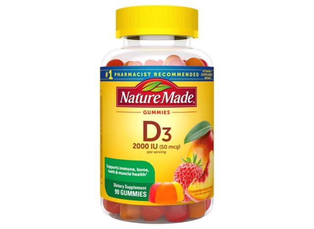 gomitas de vitamina d3 hechas en la naturaleza