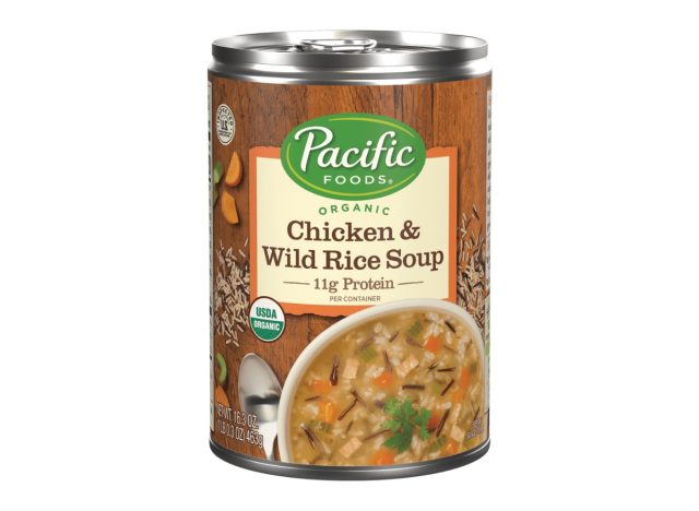 pacific foods organic chicken and wild rice soup