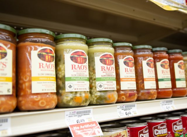 rao's soup in grocery store