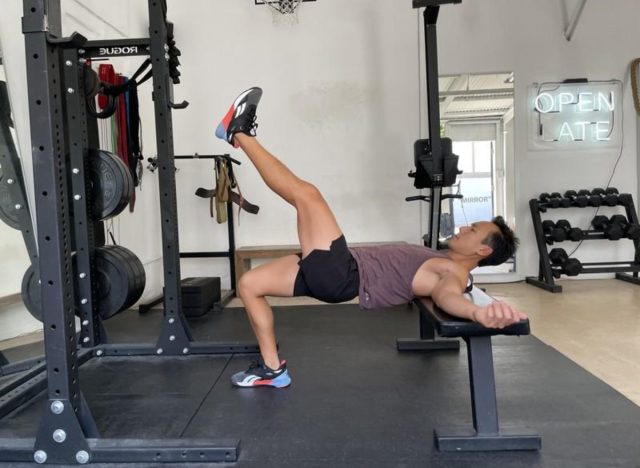 single-leg hip thrust exercises for stronger muscles after 50