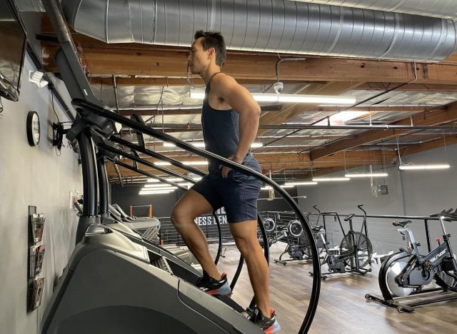 stair climber workout to double your belly fat loss