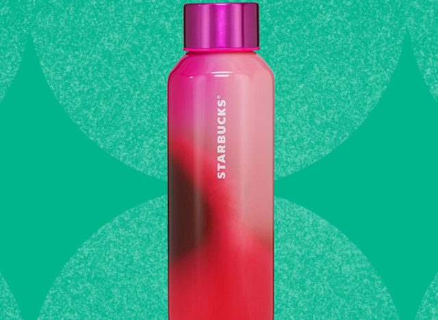 starbucks gradient candy water bottle