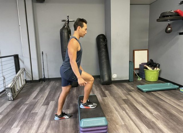 step-ups exercise