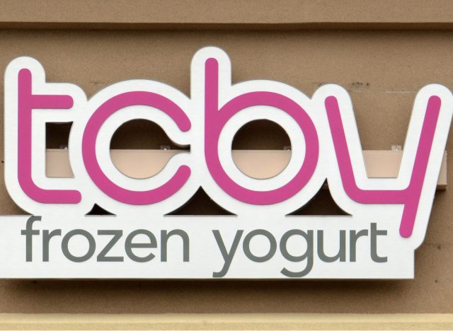 tcby frozen yogurt