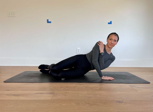 tricep press-up exercise