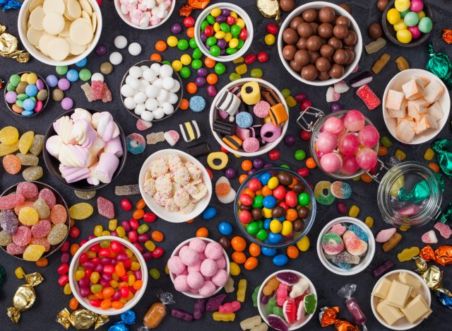 candy photo concept snacking habits that increase belly fat