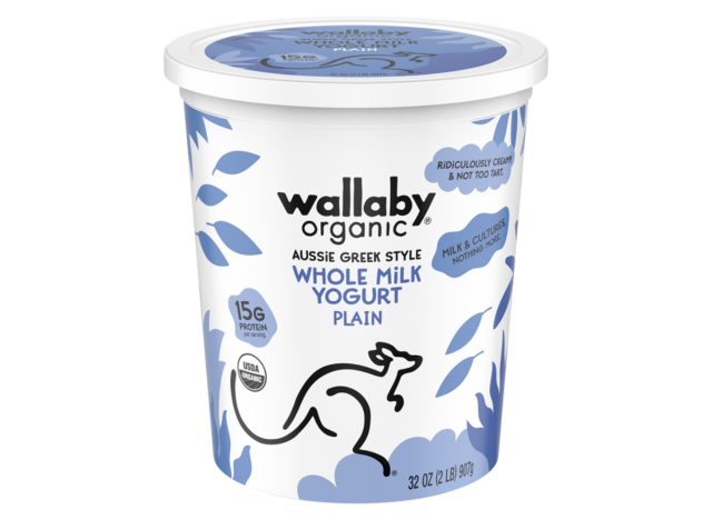 wallaby organic whole milk yogurt
