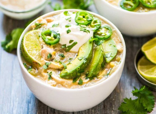 white chicken chili