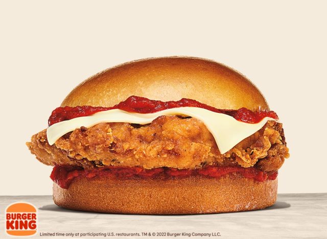 BK chicken italian sandwich