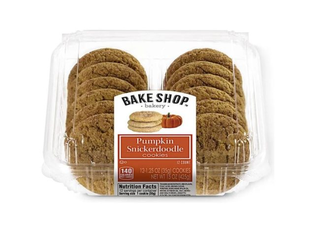 Bake Shop Pumpkin Snickerdoodle Cookies