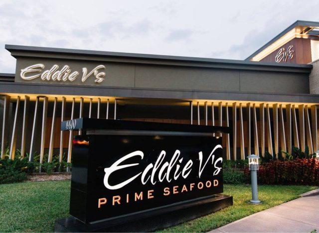 Eddie V's sign