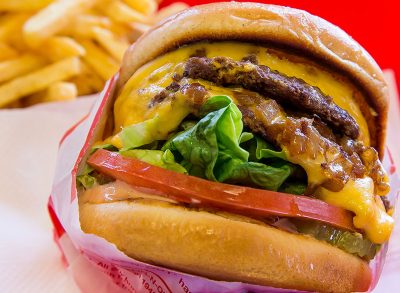In-N-Out Animal Style Double-Double Cheeseburger