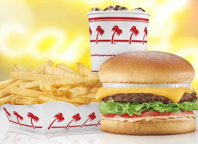 In-n-Out—Cheeseburger Combo