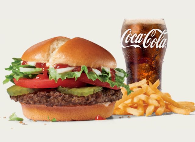Jack-in-the-Box—Jumbo Jack Cheeseburger Combo