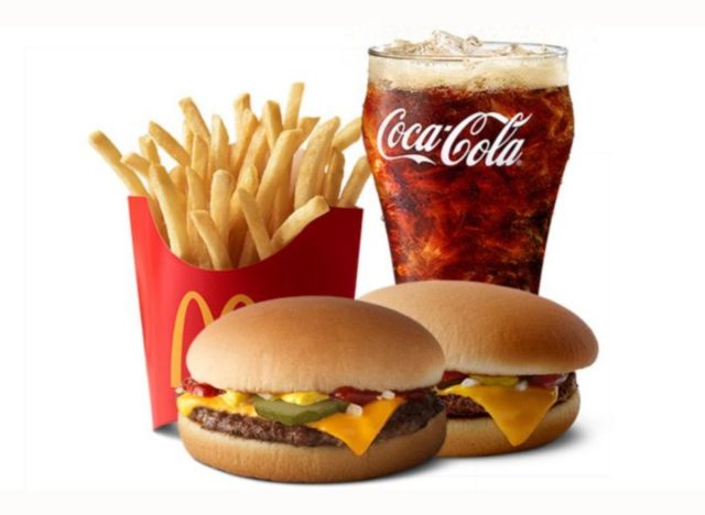 McDonald's—Cheeseburger Meal