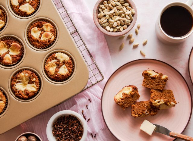 spiced chai muffins