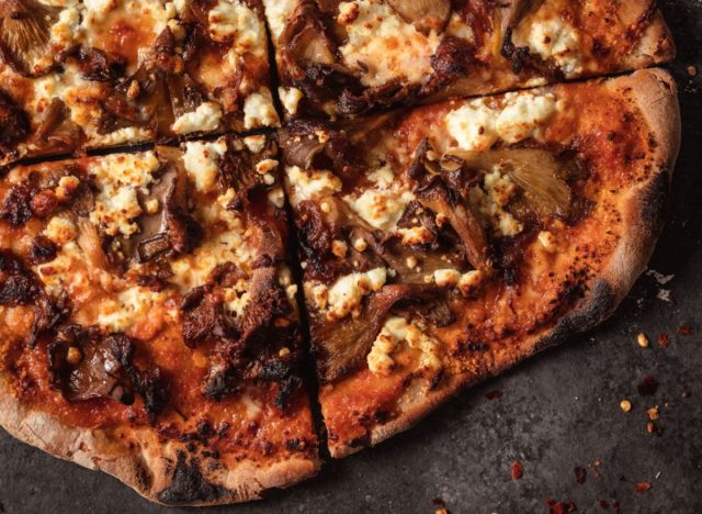 Oyster Mushroom and Homemade Ricotta Flatbread