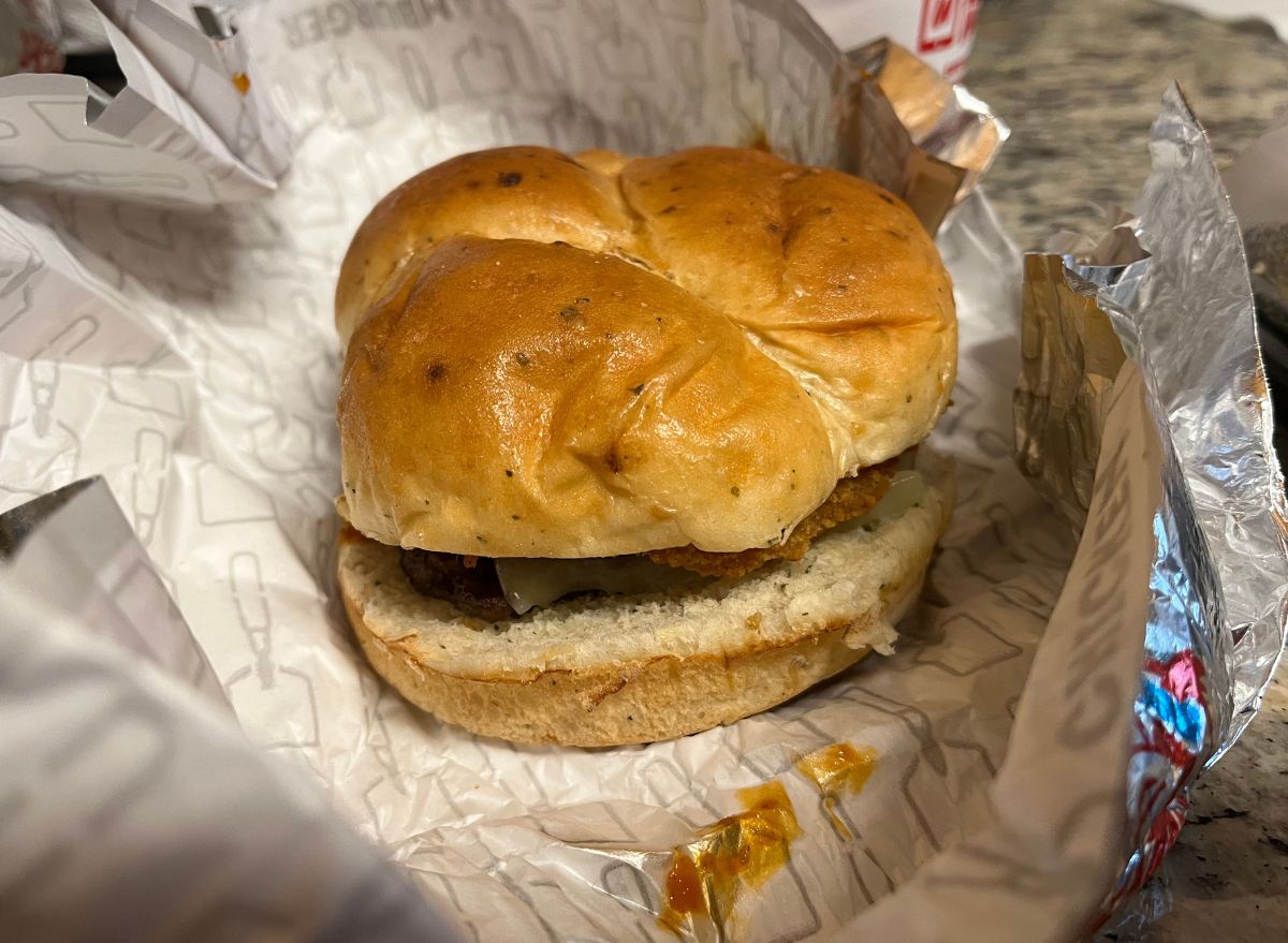 Wendy's Italian Mozzarella Sandwich Taste Test