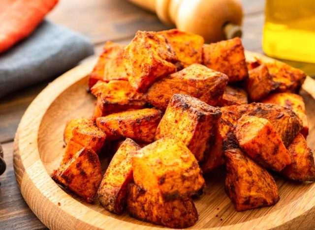 air fryer sweet potatoes