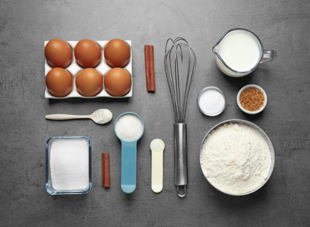 baking ingredients