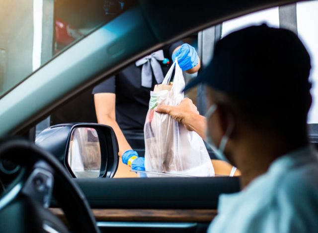 big drive thru order