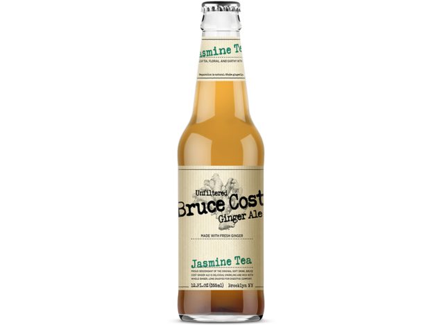 bruce cost unfiltered jasmine tea ginger ale