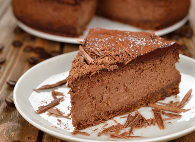 chocolate cheesecake