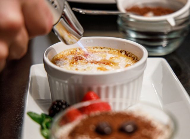 crème brulée