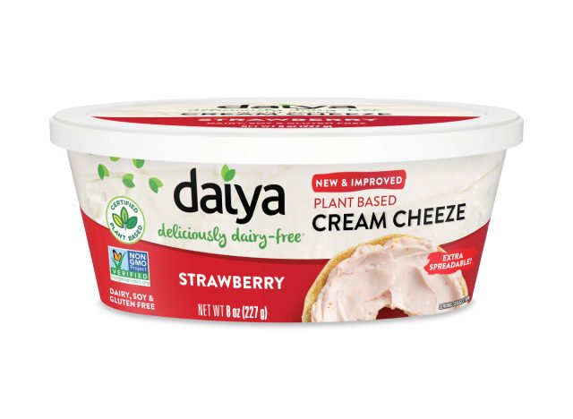 daiya strawberry plant-based cream cheeze