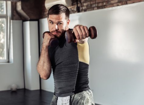 Combat Your Fat Rolls With This Dumbbell Workout