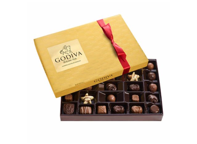 godiva assortment of premium chocolates
