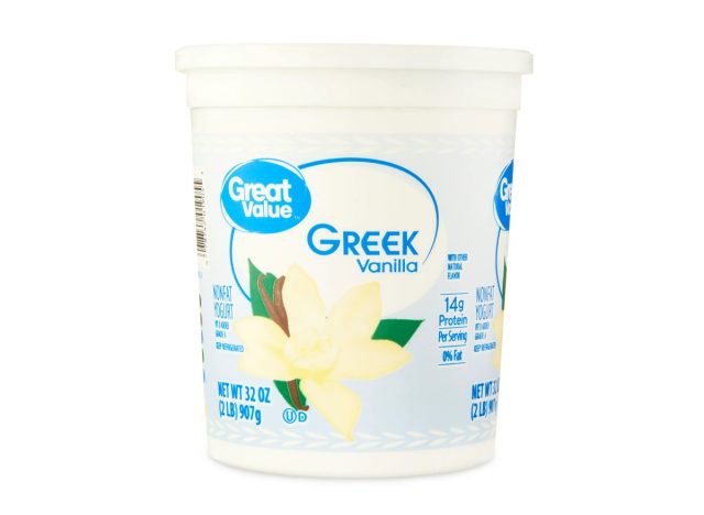 great value vanilla greek yogurt