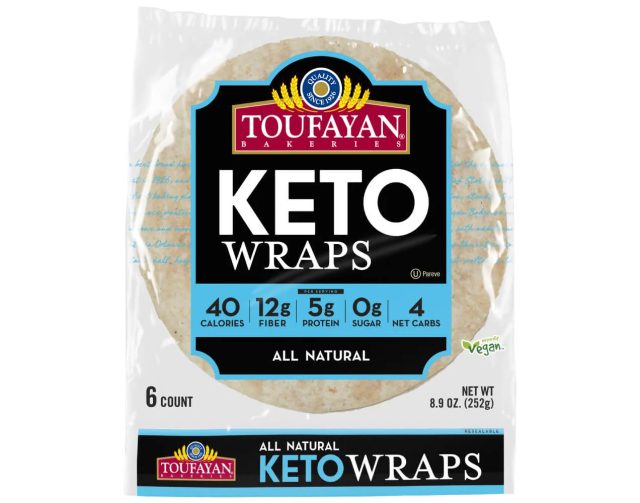 Toufayan Bakeries Keto Wrap tortilla