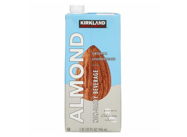 kirkland signature original unsweetened almond milk