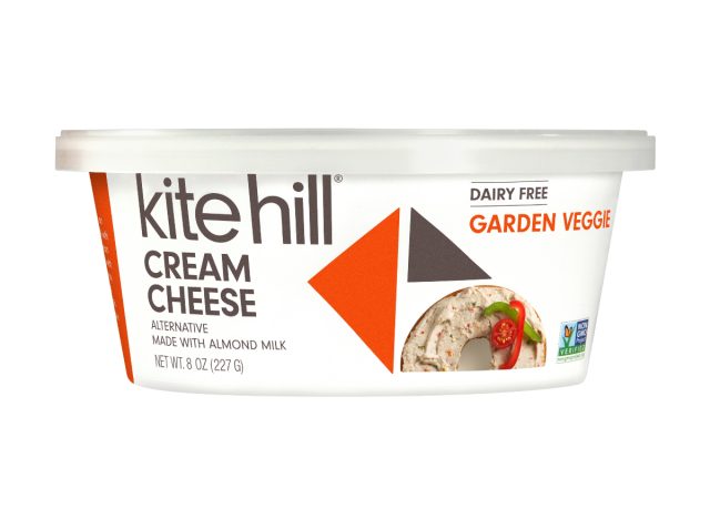kite hill dairy-free garden veggie cream cheese