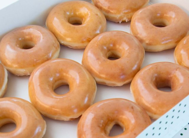 krispy kreme glazed doughnuts