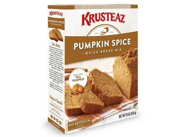 krusteaz pumpkin spice quick bread mix