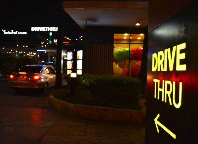 late night drive thru