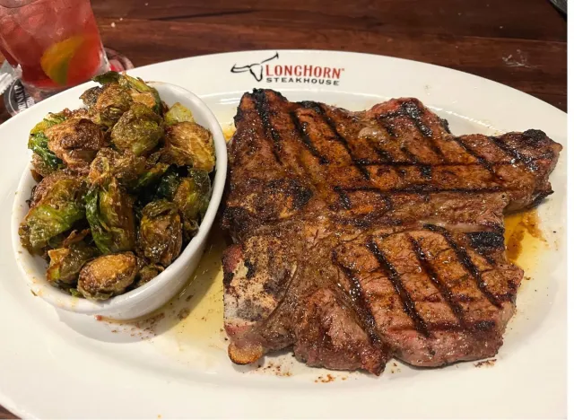 longhorn porterhouse steak