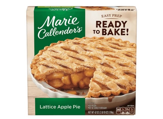 marie callender's lattice apple pie