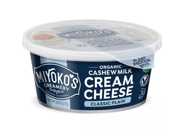 miyokos creamery organic cashew milk cream cheese