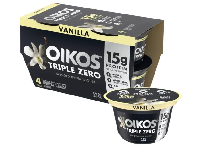 oikos triple zero vanilla greek yogurt