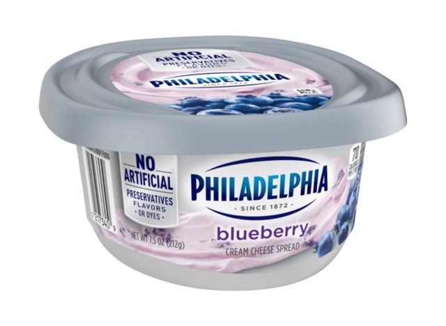 philadelphia blueberry cream cheese spread